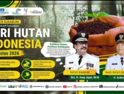Pemkab Sukabumi Mengucapkan Selamat Hari Hutan Indonesia 07 Agustus 2026.
