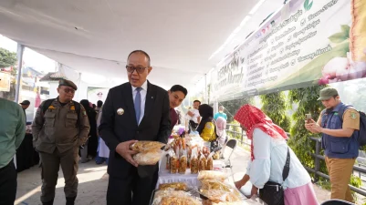 Wali Kota Sukabumi Buka Giat Gerakan Pangan Murah, Jaga Stabilitas Harga Lebih Terjangkau.