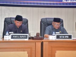 Paripurna DPRD, Pemkab Sukabumi Sampaikan Nota Pengantar Perubahan APBD 2026