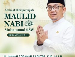 Sekretariat DPRD kabupaten Sukabumi Mengucapkan Selamat Memperingati Maulid Nabi Besar Muhammad SAW.