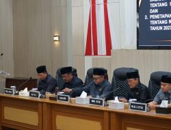 Rapat Paripurna ke-21 DPRD Kab.Sukabumi Penetapan Rencana Kerja Tahun 2027