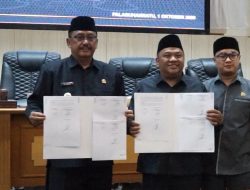 Bupati Sampaikan Dua Raperda Dalam Rapat Paripurna DPRD Kabupaten Sukabumi 