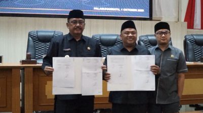 Bupati Sampaikan Dua Raperda Dalam Rapat Paripurna DPRD Kabupaten Sukabumi 