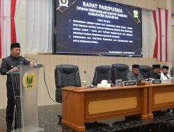Pemkab Sukabumi Sampaikan Strategi Penataan Perangkat Daerah Dalam Paripurna DPRD