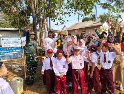 Dulu Tempuh 2 Kilometer Demi Air Bersih, Kini 60 KK dan Siswa SDN Cikole Rasakan Manfaat Sumur Bor TMMD ke-130 Kodim 0622